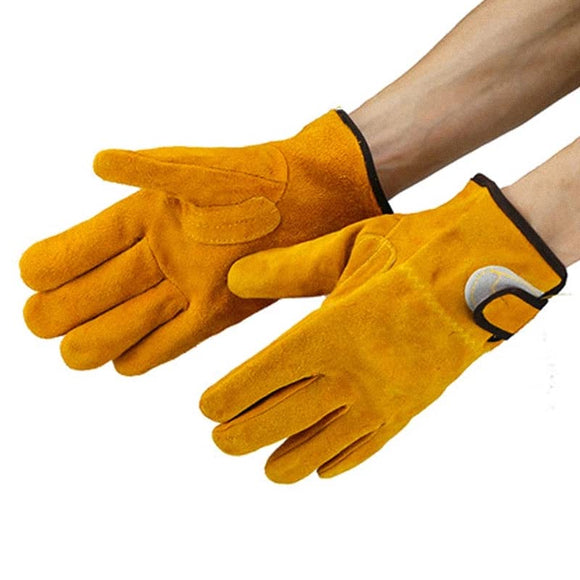 1 par de guantes de cuero ignífugos,