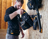 ToughBuilt - Gancho para martillo modular | Soporte/Funda duradera compatible con cualquier cinturón o bolsillo, Bucle de acero/Anillo de metal de uso extremo, Diseño único para cable de alimentación, Construcción de alta resistencia - (TB-52)