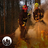 Casco de Rescate y Combate contra Incendios HPS 3500 con Goggles (Rojo)