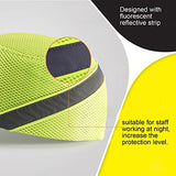 Gorra de seguridad ajustable y transpirable, tipo de cara abierta para el sitio de construcción al aire libre de verano
