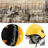 Casco de Rescate, Resistencia a Altas temperaturas, Alta definición, Casco de Bombero de Alta Resistencia para Uso en Incendios