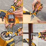 INGCO HKHLPS2831 - Juego de alicates combinados de 8 pulgadas y alicates de corte diagonal de 7 pulgadas y alicates de punta larga de 6 pulgadas