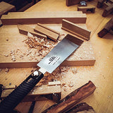 SUIZAN Serrucho Japonesa de Tracción Sierra de Mano 180mm Ryoba Saw Doble Filo para Carpintería (Ryoba Japonesa 180mm)