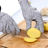 ThreeH Guantes resistentes a cortes Guantes de cocina de seguridad de nivel 5 para corte de carne, tallado de madera, despiece, tallado GL02 S