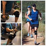 DOUFURT Rodillera con estabilizadores laterales para dolor de rodilla de menisco, dolor de rodilla ACL MCL, recuperación de lesiones y lesiones ajustable para hombres y mujeres