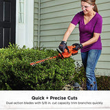 beyond Kit de corte de setos de Black+Decker, 20 V máximo, 45,72 cm (LHT218D1AEV)