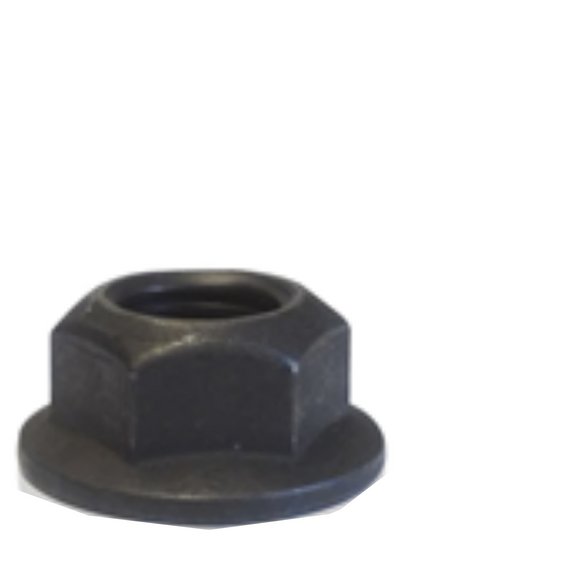 TUERCA GRIPO FLANGE PAVONADA METRICA  M10-1.50